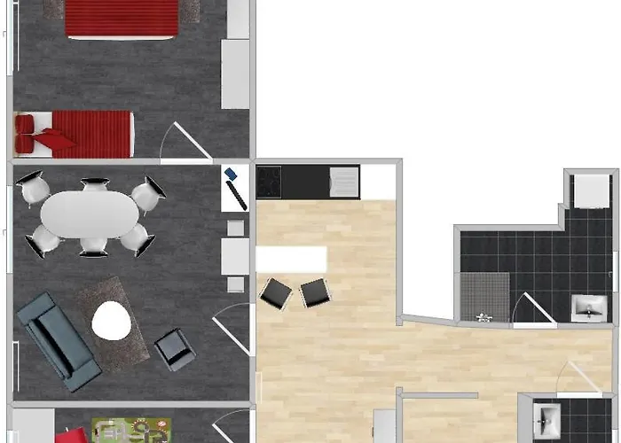 Schwalbennest Ferienvermietung Arendholz Апартаменты Hude (Diepholz)